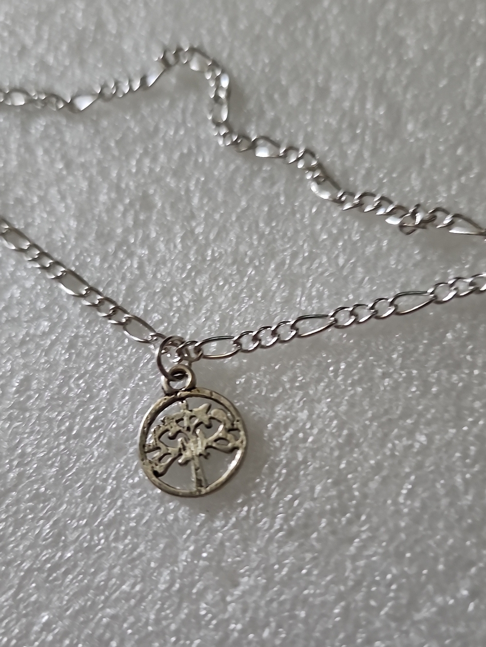 Hand Crafted Silver Tree of Life  Bracelet / Anklet